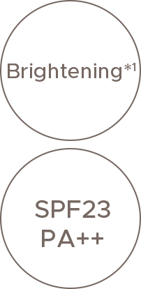 美白、SPF23 PA++