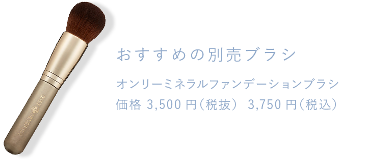 おすすめの別売りブラシ